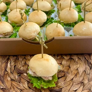 Mini Hamburguesas Pollo
